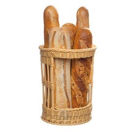 baguette basket plastic natural-coloured  Ø 300 mm  H 380 mm product photo