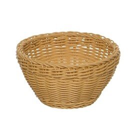 basket plastic beige  Ø 160 mm  H 80 mm product photo