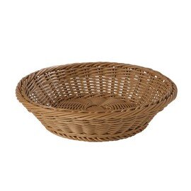 basket plastic brown  Ø 200 mm  H 80 mm product photo