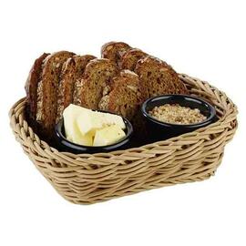 basket PROFI LINE PP beige 190 mm x 130 mm H 60 mm product photo  S