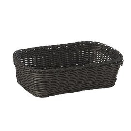 basket plastic black 265 mm  x 190 mm  H 70 mm product photo