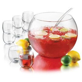 bowl Selene 12.8 l glass | bowl | ladle | 8 cups product photo