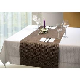 table runner PVC SCHMALBAND reusable beige 1500 mm 450 mm product photo