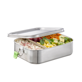 lunch box Xl stainless steel with lid product photo