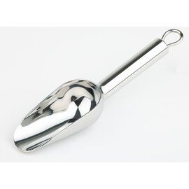 ice scoop|multi-purpose scoop stainless steel 240 ml 140 x 75 mm  L 235 mm  • hollow handle product photo