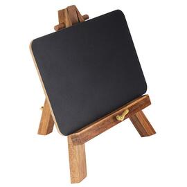 mini easel 2-part • wood black | brown H 190 mm product photo