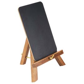mini easel 2-part • wood black | brown H 190 mm product photo  S