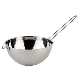 water bath bowl 3.5 ltr stainless steel  Ø 240 mm  H 120 mm | handle length 150 mm product photo