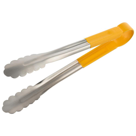 universal tongs stainless steel yellow L 300 mm product photo