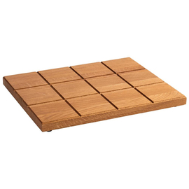 buffet board wood GN 1/2 SQARE 325 mm x 265 mm H 25 mm product photo