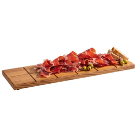 buffet board wood GN 2/4 SQARE 530 mm x 162 mm H 25 mm product photo  S