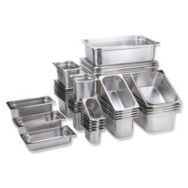 GN container GN 2/4  x 20 mm stainless steel product photo