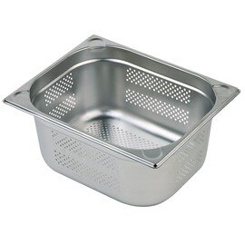 GN container GN 1/1  x 40 mm perforated stainless steel product photo