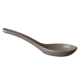 finger food spoon HONG KONG melamine taupe  L 130 mm  H 45 mm product photo