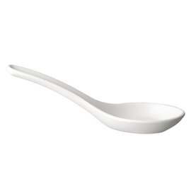 finger food spoon HONG KONG melamine white  L 135 mm  H 45 mm product photo