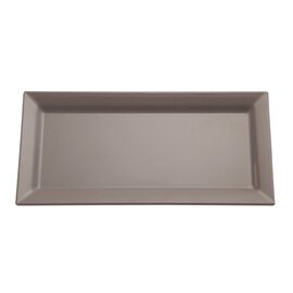 tray PURE COLOR plastic taupe  L 355 mm  B 180 mm  H 30 mm product photo