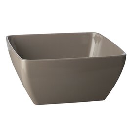 bowl PURE COLOR melamine taupe 190 mm  x 190 mm  H 90 mm product photo