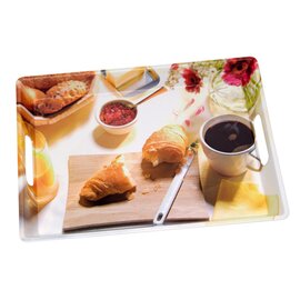 Serving tray &quot;Breakfast&quot;, 41 x 33 cm, height 4 cm product photo