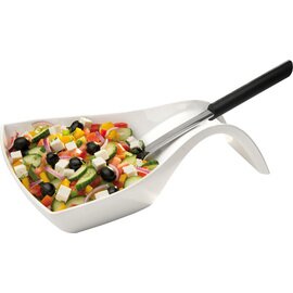 bowl 1000 ml melamine white 330 mm  x 240 mm  H 85 mm product photo