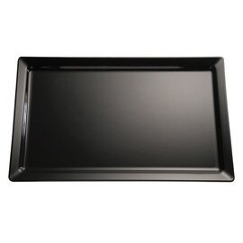tray PURE plastic black  L 600 mm  B 400 mm  H 30 mm product photo