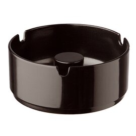 ashtray CASUAL plastic black  Ø 95 mm  H 45 mm product photo