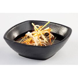 bowl ZEN 200 ml melamine black 120 mm  x 120 mm  H 40 mm product photo