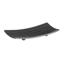 Tray | Sushi Board ZEN plastic black  L 220 mm  B 120 mm  H 30 mm product photo