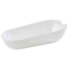 cutlery rest BOWL white 1 compartment  L 225 mm  H 60 mm product photo