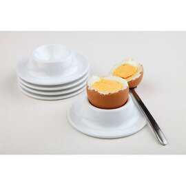 egg cup CASUAL plastic melamine white Ø 85 mm H 20 mm | 4 pieces product photo