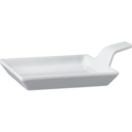finger food plate melamine white 95 mm  x 95 mm  H 35 mm  H 15 mm product photo