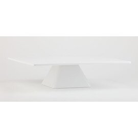 serving platter|cake plate CASUAL white square 310 mm  x 310 mm  H 80 mm product photo