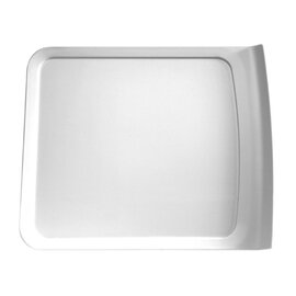 tray GN 1/2 CASCADE plastic white with handles  H 24 mm product photo