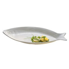 fish plate BIG CASUAL white oval  L 585 mm  x 280 mm  H 55 mm product photo