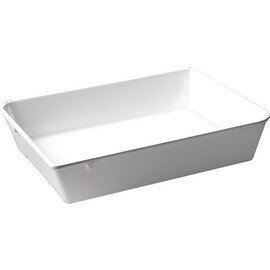 bowl SYSTEM-THEKE plastic white 2 ltr 440 mm  x 220 mm  H 40 mm product photo