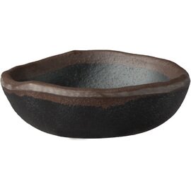 bowl chestnut 500 ml melamine black Ø 85 mm  H 25 mm product photo