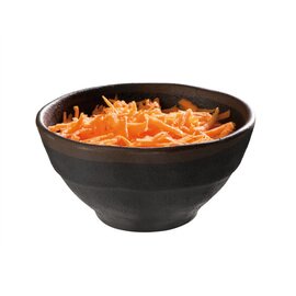 bowl chestnut 200 ml melamine black Ø 110 mm  H 55 mm product photo