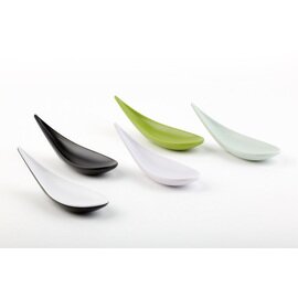 CLEARANCE | finger food spoon BOAT melamine black  L 145 mm  H 45 mm product photo