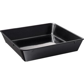 Bowl &quot;System-Counter&quot;, melamine, stackable, dishwasher safe, black, 22 x 22 cm, H: 6 cm, 1,8 ltr. product photo