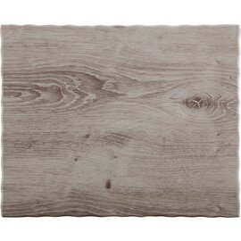 tray GN 2/4 DRIFTWOOD plastic brown wood colour  H 15 mm product photo  S