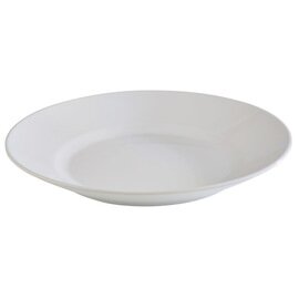 plate TIERRA plastic white matt shiny Ø 320 mm  H 35 mm product photo