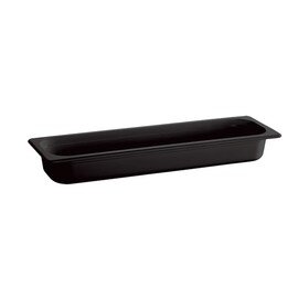 GN container GN 2/4  x 100 mm GN ECO-LINE plastic black product photo