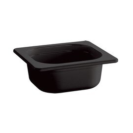 GN container GN 1/6  x 100 mm GN ECO-LINE plastic black product photo