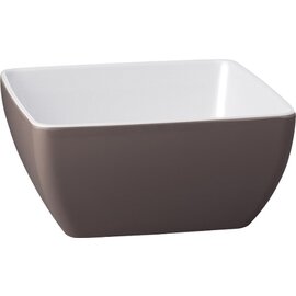 bowl PURE COLOR 1500 ml melamine taupe 190 mm  x 190 mm  H 90 mm product photo