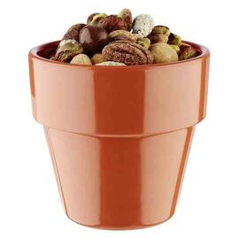 bowl 0.3 ltr Ø 90 mm FLOWER POT melamine terracotta H 85 mm product photo  S