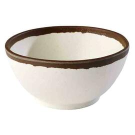 bowl CROCKER 0.37 l Ø 125 mm melamine white | brown H 60 mm product photo