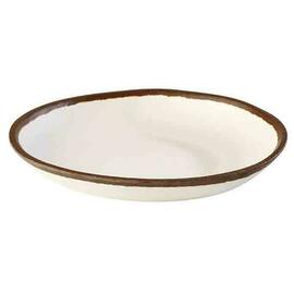 plate CROCKER Ø 205 mm white | brown product photo