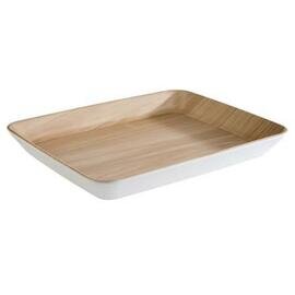 bowl FRIDA melamine wood colour white 320 mm  x 250 mm  H 35 mm product photo