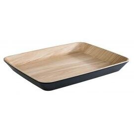 bowl FRIDA melamine wood colour black 320 mm  x 250 mm  H 35 mm product photo