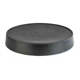 tray SLATE ROCK plastic Ø 360 mm  H 55 mm product photo