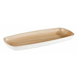 tray FRIDA melamine white wood colour dishwasher-safe | 270 mm  x 120 mm product photo